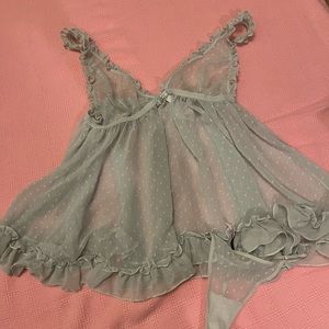 Two piece lingerie set. New.